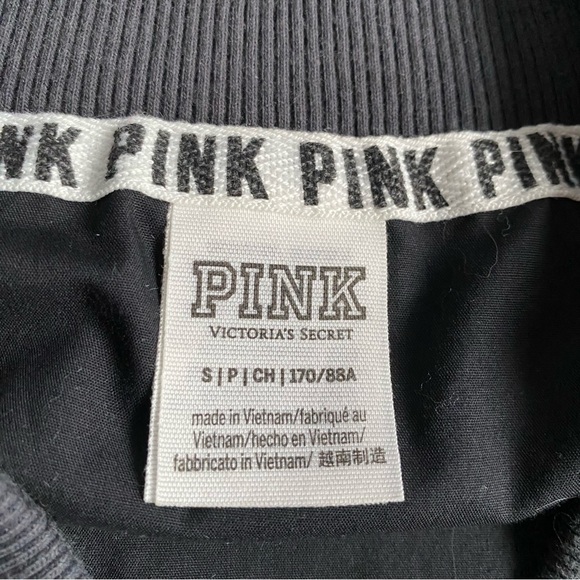 Victoria’s Secret PINK bomber flight jacket Varsity Jacket - Picture 5 of 9